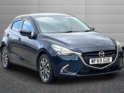 Begagnad Mazda 2 Inclusive 90 HK (66 kW) 2019 Blå Halvkombi