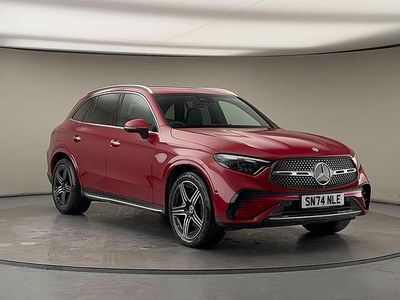 Used Mercedes GLC300e AMG line 2024 Patagonia red SUV