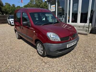 Used Renault Kangoo Authentique 106 HP (77 kW) 2007 Red MPV
