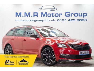Used Skoda Octavia SportLine 150 HP (110 kW) 2019 Red Estate