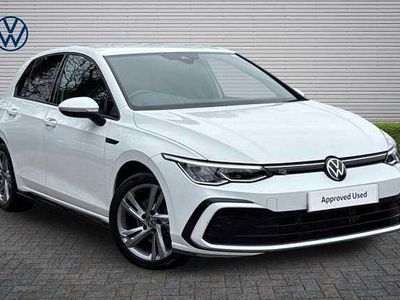 Used VW Golf VIII R-line 150 HP (110 kW) 2024 White Hatchback