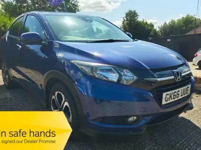 Used Honda HR-V SE 120 HP (88 kW) 2016 Blue SUV