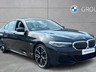 Used BMW 545e M Sport 389 HP (286 kW) 2023 Black Sedan
