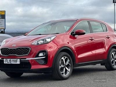 Used Kia Sportage 134 HP (98 kW) 2019 Red SUV