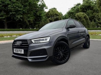 Used Audi Q3 Black Edition 150 HP (110 kW) 2018 Grey SUV