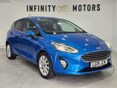Used Ford Fiesta Titanium X 100 HP (73 kW) 2019 Blue Hatchback