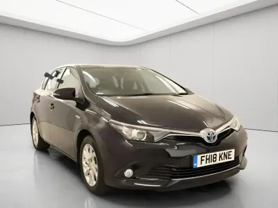 Used Toyota Auris Hybrid 2018 Black Hatchback