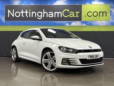 Used VW Scirocco R-line 184 HP (135 kW) 2018 White Coupe