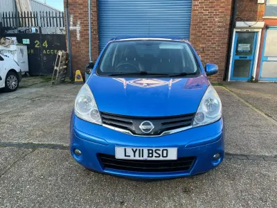 Używany Nissan Note Tekna 2011 Niebieski Hatchback