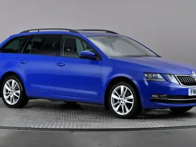 Used Skoda Octavia SE L 150 HP (110 kW) 2019 Blue Estate