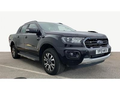 Black Used 2021 Ford Ranger Wildtrack Pickup | £15,795 (Super price)