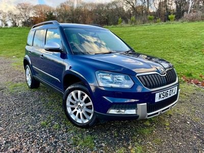 Blue Used 2016 Skoda Yeti SE SUV | £11,995 (Fair price)