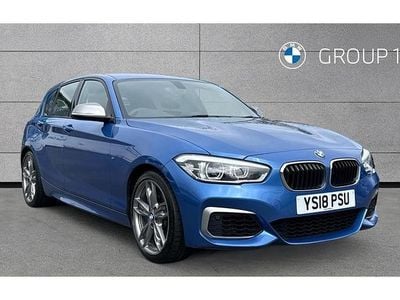 Second-hand BMW M140 M Sport 340 CP (250 kW) 2018 Albastru Hatchback