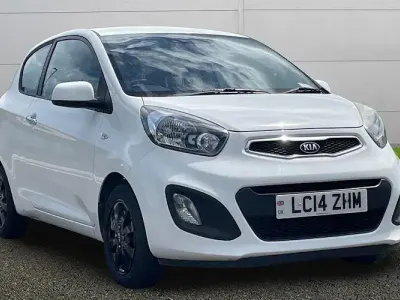 Used Kia Picanto 69 HP (50 kW) 2014 White Hatchback