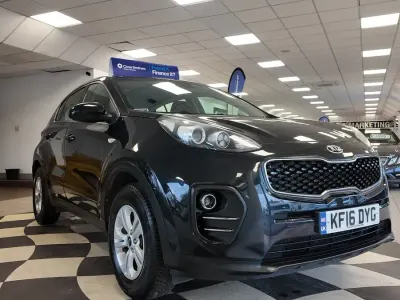 Used Kia Sportage 130 HP (95 kW) 2016 Black SUV