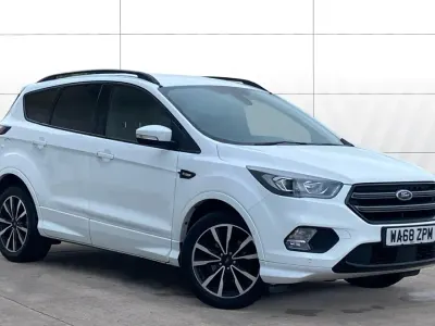 Used Ford Kuga ST-Line 120 HP (88 kW) 2018 White SUV