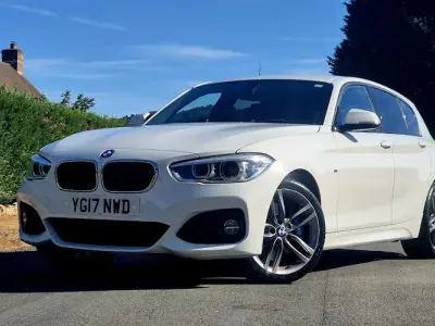 Used BMW 118 M Sport 136 HP (100 kW) 2017 White Hatchback
