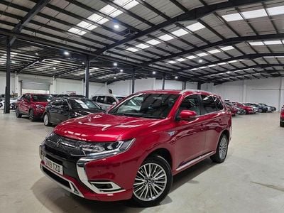 Used Mitsubishi Outlander P-HEV 2019 Red Estate