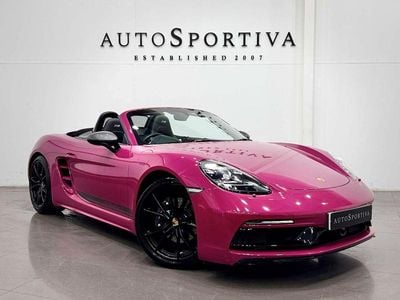 Used Porsche Boxster 2023 Pink Cabriolet