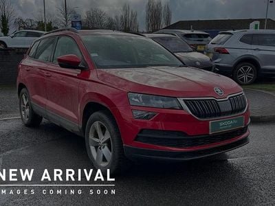 Used Skoda Karoq SE 150 HP (110 kW) 2019 Red SUV