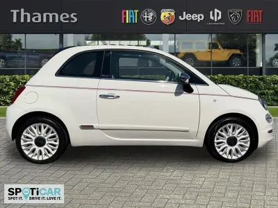 Used Fiat 500C Dolcevita 69 HP (50 kW) 2020 White Cabriolet