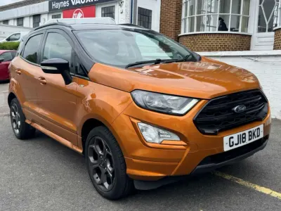 Second-hand Ford Ecosport ST-Line 125 CP (91 kW) 2018 Portocaliu SUV