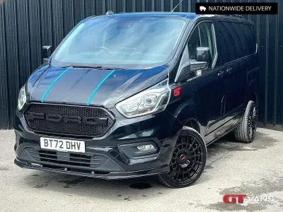 Used Ford Transit Custom Limited 130 HP (95 kW) 2023 Black Van