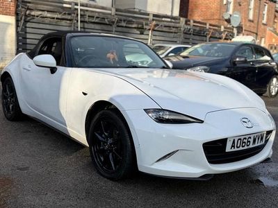 White Used 2016 Mazda MX5 Cabriolet | £9,630 (Fair price)