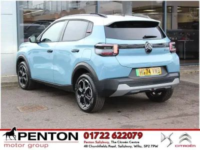 Used Citroën e-C3 100 kW (136 HP) 2024 Blue Hatchback