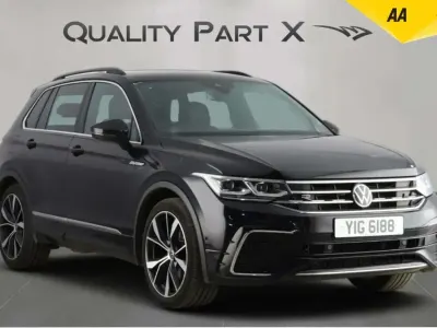 Used VW Tiguan R-line 150 HP (110 kW) 2020 Black SUV