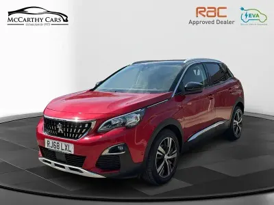 Used Peugeot 3008 Allure 130 HP (95 kW) 2019 Red SUV