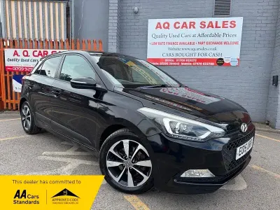 Used Hyundai i20 Premium 90 HP (66 kW) 2015 Black Hatchback