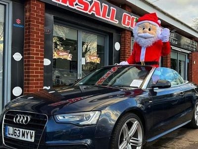 Blue Used 2013 Audi A5 Cabriolet S-Line Cabriolet | £6,500 (Fair price)