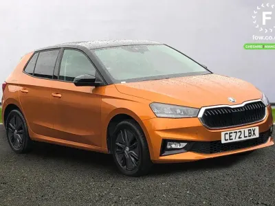 Used Skoda Fabia Colour Edition 2022 Orange Hatchback