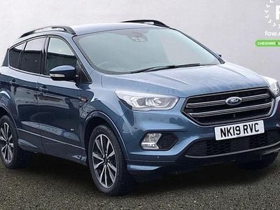Blue Used 2019 Ford Kuga ST-Line SUV | £13,199 (Good price)