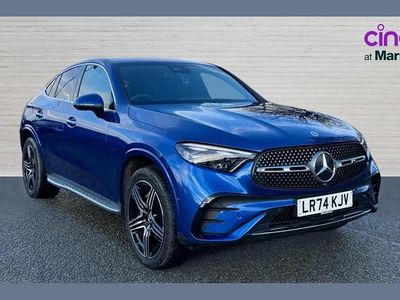Used Mercedes GLC300e AMG Line Premium 308 HP (226 kW) 2024 Blue Coupe