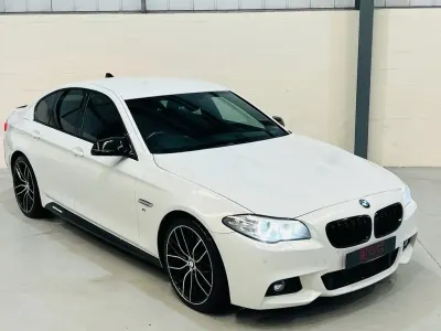 Used BMW 520 M Sport 190 HP (139 kW) 2016 White Sedan