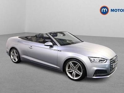 Used Audi A5 Cabriolet S-Line 190 HP (139 kW) 2020 Silver Cabriolet