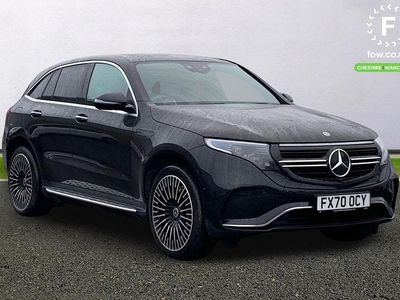 Used Mercedes EQC400 AMG Line Premium 300 kW (408 HP) 2020 Black SUV