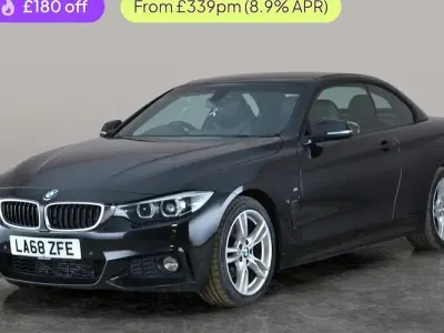 Usado BMW 420 M Sport 190 CV (139 kW) 2019 Negro Descapotable