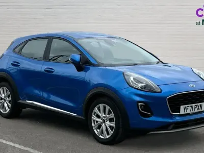 Used Ford Puma Titanium 125 HP (91 kW) 2022 Blue SUV