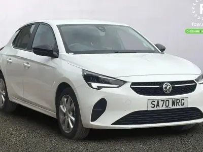 Used Vauxhall Corsa 75 HP (55 kW) 2020 White Hatchback