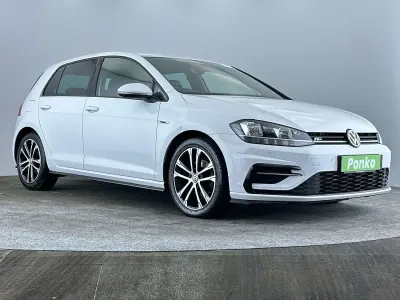 Used VW Golf VII R-line 150 HP (110 kW) 2018 White Hatchback