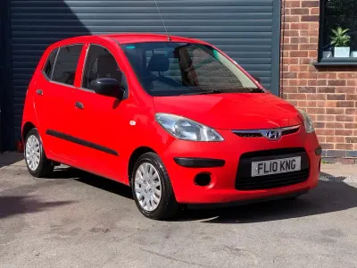 Used Hyundai i10 Classic 77 HP (56 kW) 2010 Red Hatchback