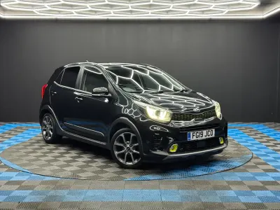 Used Kia Picanto X-Line 84 HP (61 kW) 2019 Black Hatchback