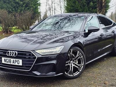 Used Audi A7 Sportback S-Line 286 HP (210 kW) 2018 Black Hatchback