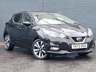 Black Used 2022 Nissan Micra Tekna Hatchback | £12,298 (Fair price)