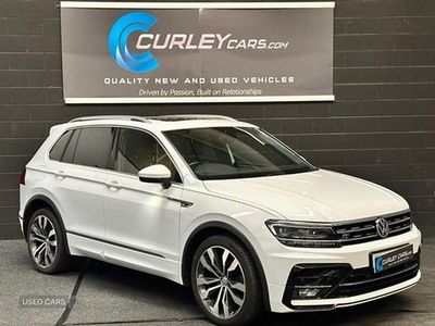 White Used 2018 VW Tiguan R-line SUV | £16,995 (Good price)