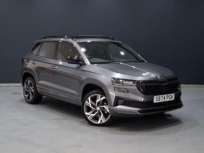 Used Skoda Karoq SportLine 150 HP (110 kW) 2024 Grey SUV