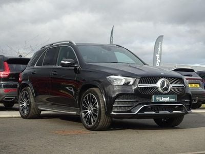 Used Mercedes GLE400 AMG line 2023 Black Estate